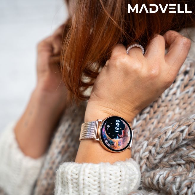 🟢Az alkalmazás és az óra is magyar nyelvű 💖 🟢Több száz gyönyörű számlap az alkalmazásban🥰 🟢A legvékonyabb női okosóra a...